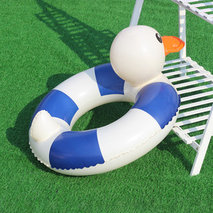 Prix bon marché extérieur été piscine fête eau jouet gonflable canard anneau de bain sauter Animal piscine flotteur <span class=keywords><strong>Tube</strong></span> flottant - Product Image 6