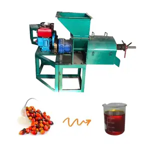 Machine d'extraction d'huile de cuisson de palmier à presse