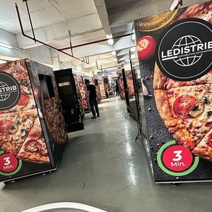 Distributeur automatique de pizzas intelligent personnalisé en gros, entièrement automatique, écran tactile 10/12 pouces, 32/55 pouces, 5G IPLAYSMART - Product Image 6
