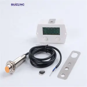 5 Digit LCD Punch Digital Counter meter Proximity Switch and Strong Magnetic Back and Forth Count Spin Count
