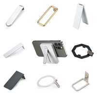 Support de téléphone portable pliable, réglable en couleur, avec logo personnalisé Yuzhou, pour banque d’alimentation et chargeur sans fil
