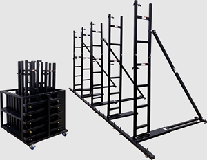 Système de support au sol pour écran LED, panneau d'affichage vidéo, structure de support au sol pour écran LED - Product Image 5