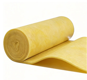 Fiberglass Glass Wool Insulation Acoustic <b>Blanket</b> Non Combustible Moisture Resistant For Wall Ceiling Industrial Plant Factory - Product Image 1