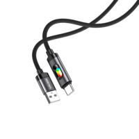 Câble de données de charge rapide extra-long et durable KSC-1027 Type-C 5A KAKUSIGA pour téléphone, souris, lecteur MP3