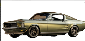 Cabine complète en acier, livraison directe d'usine, apprêtée, conduite à gauche, pour <span class=keywords><strong>Ford</strong></span> <span class=keywords><strong>Mustang</strong></span> 1967 - Product Image 2