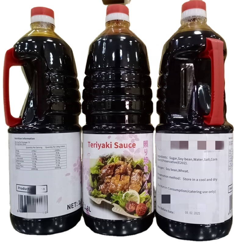 Vendite calde Liquido Piccante Barbecue Bistecca SUSHI Giapponese Teriyaki ungai tonkatsu kimchi Salsa di pesce