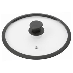 Glass Lid Sapphire Silicone Rim 16cm For <b>Soup</b> Stock <b>Pots</b> - Product Image 1