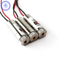 Module laser bleu industriel focalisable à diode laser, points, lignes, croix, 3-5V, 450nm, 10mW