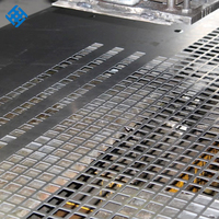 Panneau perforé en aluminium de maille de plaque métallique perforée d'acier inoxydable