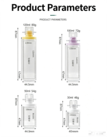 Bouteille vide en forme de chapeau pour vente en gros, 30-120 ml, finition transparente/givrée, distributeur de lotion/sérum/fond de teint, emballage cosmétique