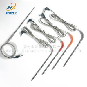 Pitboss pengukur suhu <span class=keywords><strong>Oven</strong></span> genggam barbekyu pintar lintas batas PT1000 NTC termistor baja tahan karat <span class=keywords><strong>Probe</strong></span> BBQ - Product Image 5