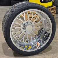 Jantes forgées à déport profond 22x12 24x14 20x12 4x4 Dub Floaters 8X170 8X6.5 8x180 6X139.7 pour camions tout-terrain Ford GMC RAM