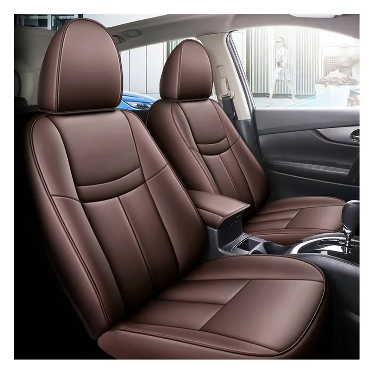 Housses de siège de voiture en cuir, accessoires de voiture, décoration intérieure, housse de siège de voiture personnalisée pour Ford Mustang 2010-2022