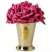 Ornement de parfum d'intérieur longue durée Rose préservée bionique Huile essentielle Diffuseur de roseaux pour chambre à coucher Cadeau de la Saint-Valentin