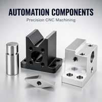 Pièces de fixation pour automatisation industrielle sur mesure, composants en acier inoxydable usinés avec précision par CNC, de Shenzhen