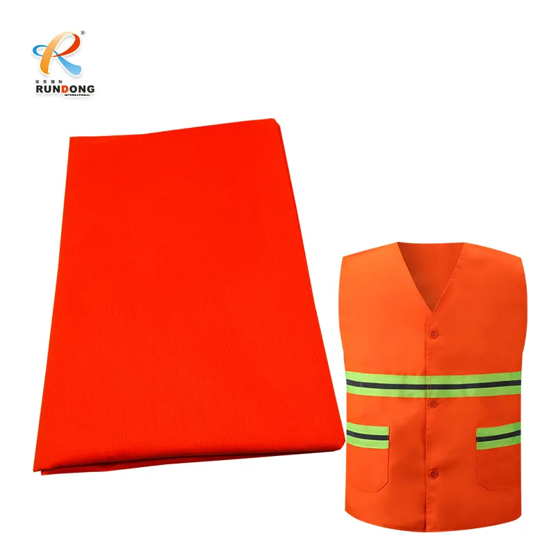 Rundong High quality business waterproof 220 gsm cotton polyester workwear uniform fabric