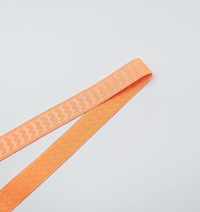 Ruban Satin Médaille 19mm Écologique Recyclé Décoratif Rouleau Logo Élastique Respirant Double Face Satin Ruban 1.9cm Sangles - Product Image 1