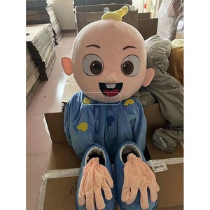 Hengyue alta calidad Coco/melón JJ bebé niño disfraces Unisex adulto Cosplay bebé niño personaje de dibujos animados lindo vestido de fiesta de lujo traje - Product Image 1
