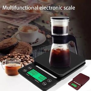 Mini kleine tragbare digitale elektronische Waage mit automatischem Timer 3kg/5kg/0,1g für Tropf-Espresso-Küchen lebensmittel - Product Image 2