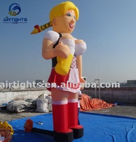 Poupée néerlandaise gonflable pour publicité en plein air, fille Sexy, sans logo, pour la décoration, bon marché