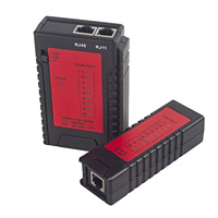 Comprobador de Cables de Red RJ45 NF-468B, Instrumento de Prueba y Medición de Redes LAN RJ11 y RJ45