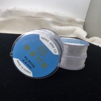 Fil élastique CO Heng Xing 0,5 mm 0,6 mm 0,7 mm 0,8 mm 1,0 mm pour la fabrication de bijoux et la perlage, fabriqué en Corée