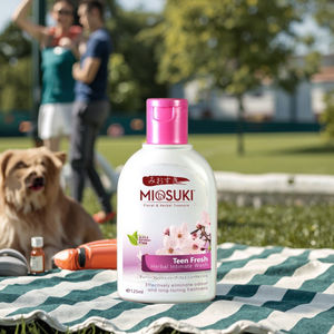Miosuki Teenage <b>Feminine</b> <b>Wash</b> Herbal Fresh Scent Gentle Daily Care Hygiene Natural Odor Control & Freshness Disposable - Product Image 1