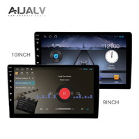 Lecteur multimédia de voiture à écran GPS universel TS7 Android 9/9. Lecteur DVD multimédia de navigation Portable pour tableau de bord 7/10 pouces