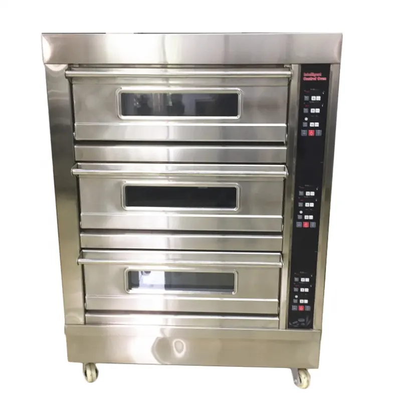 Sıcak satış ticari pişirme makinesi ekmek ve kek için fırın üreticisi