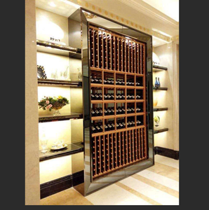 Factory Design Wine Cabinet Stainless-steel <b>Cooling</b> <b>Rack</b> Cellar Humidity Control Type Stainless Steel Wine Cabinet Material - Product Image 1