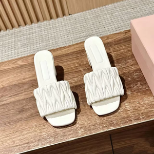 Zapatos de Diseñador de Lujo, Cómodos y Versátiles, de Cuero Genuino, con Punta Abierta, Estilo Coreano, para Primavera, Verano, Otoño e Invierno - Product Image 3