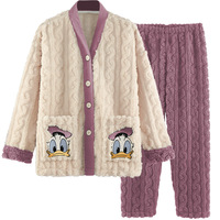 Pyjama en coton pyjama de nuit court pyjama de nuit uni ensemble de pyjamas de nuit pour femmes