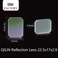 Nouveau support de lentille de réflexion haute précision Relfar 27x14x2, miroirs réfléchissants laser QILIN 22.5x17x2.9, lentille de protection laser 0.4kg