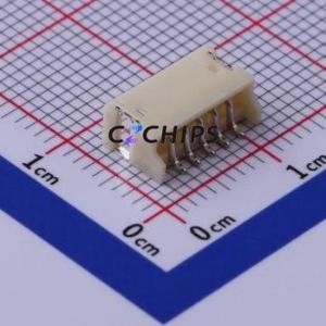 S5B-ZR-SM4A-TF(LF)(SN) Wire-to-Board Pin Header SMD,P=1.5mm,Horizontal Mount Connector 1x5P 1.5mm Horizontal Mount ZH - Product Image 2