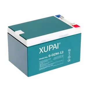 Bảo trì miễn phí Xe Đạp Điện/Xe tay ga 6 dzm 12 12V 12AH pin axít chì có thể sạc lại pin