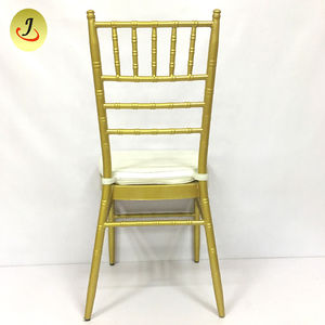 Foshan Cheaper Gold Iron Chiavari Banquet <b>Chair</b> - Product Image 3