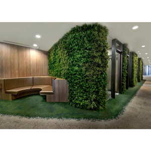 Campione gratuito recinzione decorazione della parete di erba artificiale <span class=keywords><strong>piante</strong></span> da <span class=keywords><strong>siepe</strong></span> di bosso per <span class=keywords><strong>balcone</strong></span> - Product Image 2