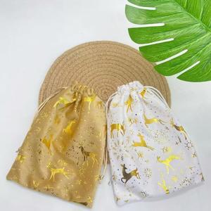 Sac d'emballage pour bijoux, petite pochette cadeau en velours doux, sac de rangement anti-poussière avec cordon de serrage, vente en gros - Product Image 6