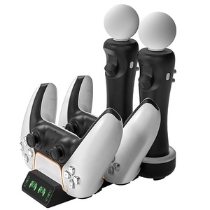 Base de Carga para Control de Consola LED <span class=keywords><strong>PS5</strong></span>, Estación de Carga para PS Move, Fuente de Alimentación para PlayStation 5 - Product Image 3