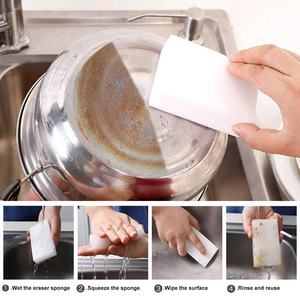 Éponge magique nano en mélamine à prix avantageux pour le nettoyage des chaussures, des sols, des meubles, des salles de bain et des murs - Product Image 4
