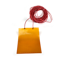 Film chauffant flexible en polyimide Kapton XIAOSHU, fabriqué en Chine, 6V 12V 24V 72W 120W, avec adhésif, certifié CE, -80°C à 150°C