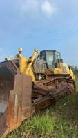 Bulldozer sur chenilles Komatsu D375A-5 d'occasion, modèle 2016, d'origine japonaise, équipement lourd motorisé, poids 72000 kg