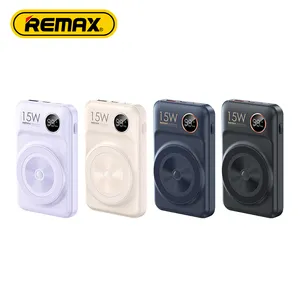 Remax Rpp-527 Cabled Magnetic Wireless Fast Charging Power Bank 10000Mah Portable Powerbank 10000 Mah