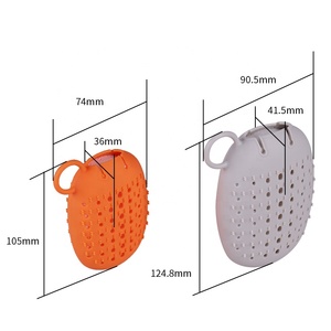 Porte-<span class=keywords><strong>éponge</strong></span> en silicone pour salle <span class=keywords><strong>de</strong></span> bain chaude avec distributeur <span class=keywords><strong>de</strong></span> savon Porte-savon en silicone pour brosse <span class=keywords><strong>de</strong></span> <span class=keywords><strong>toilette</strong></span> en silicone - Product Image 6