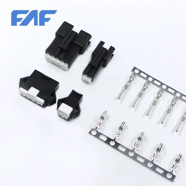 JST electric male female connectors pin 2.50MM Pitch wire to wire connector SMP-03V-BC