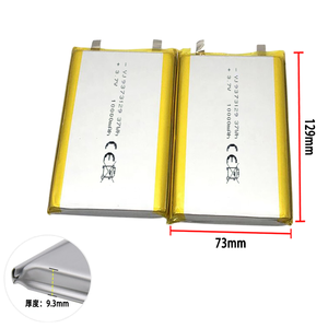 Wiederauf ladbare 9373129 3,7 V 10000mAh LiPo-Batterie Power Bank-Tasche Lithium-Ionen-Batterien 126090 1260110 126280 - Product Image 5