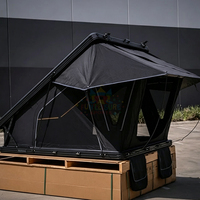 Tente de toit rigide pour 4 personnes, légère, toutes saisons, pour SUV, camion, sac de couchage, camping