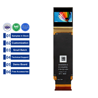 SEEYA Modul Layar Mikro OLED AR 0,83 Inci 2560*1440 untuk Helm AR VR Panel Layar Si-OLED AMOLED 0,83 inci Kecerahan 1800Nits