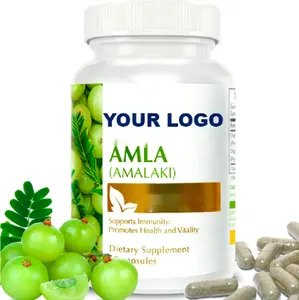 Vegetarian Private Label India Natural Himalaya Amla Amalaki Oil Capsules Promote health And Vitality
