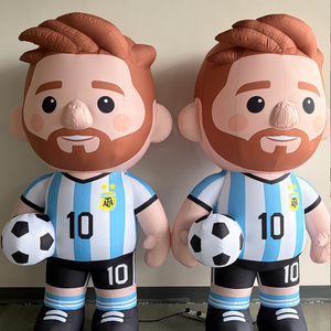 Vendita Diretta di Fabbrica Modello Gonfiabile di Messi Personalizzabile con Logo per Decorazione di Nightclub e Bar <span class=keywords><strong>Mascotte</strong></span> Personalizzata - Product Image 1